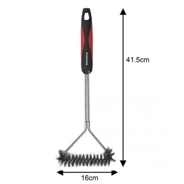 СТАЛЕВА ЩІТКА ДЛЯ ЧИЩЕННЯ ГРИЛЯ KLAUSBERG KB-7898