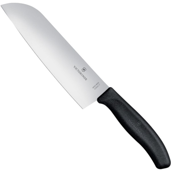 Кухарський ніж Santoku SWISS CLASSIC, довжина 180/298 мм