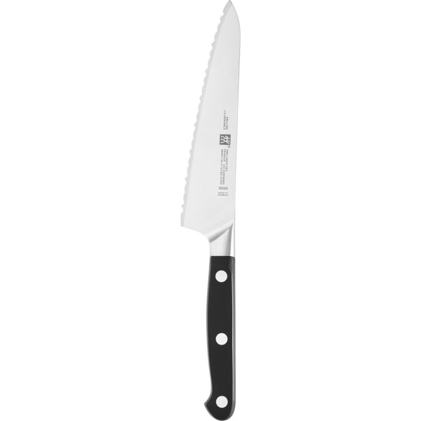 Nóż szefa kuchni Zwilling PRO (14 cm; ząbkowany)