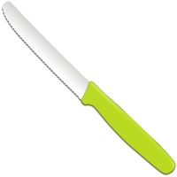 Зубчастий універсальний ніж 112/211 мм - зелений