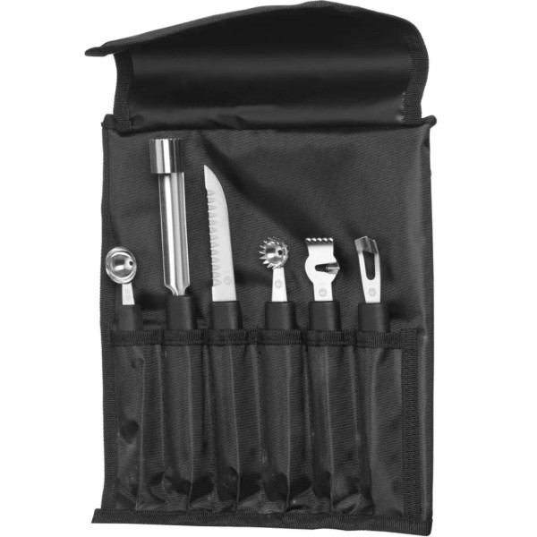 Набір декоративних ножів для овочів та фруктів, 6 предметів - Hendi 856291