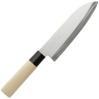 Японський ніж SANTOKU з дерев'яною ручкою 165 мм - Hendi 845035