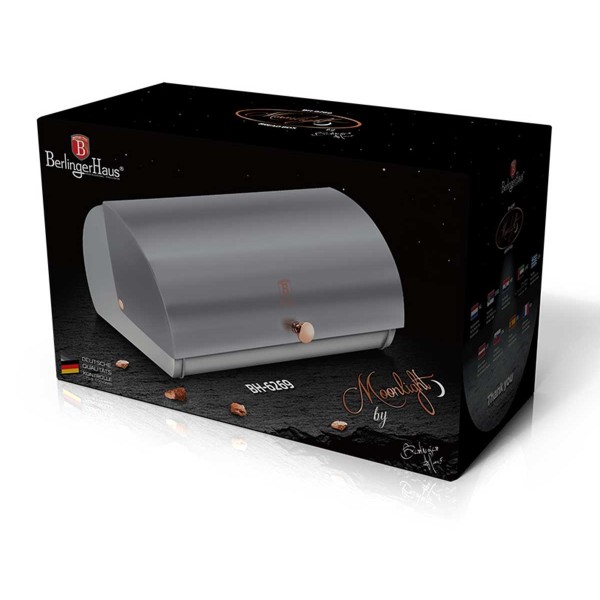 Chlebak Berlinger haus MOONLIGHT METALLIC LINE BH-6269 (stal nierdzewna)