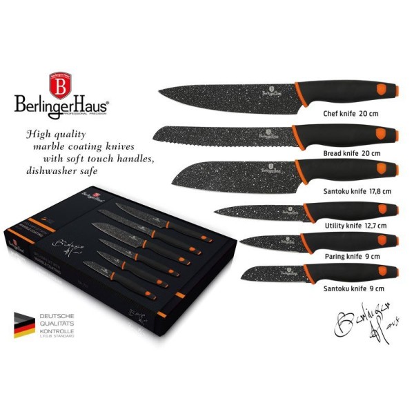 Zestaw noży Berlinger haus BH-2111 (6 elementów)