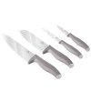 НАБІР З 4 КУХОННИХ НОЖІВ BERLINGER HAUS BH-2960 СІРО-КОЛЬОРОВИЙ