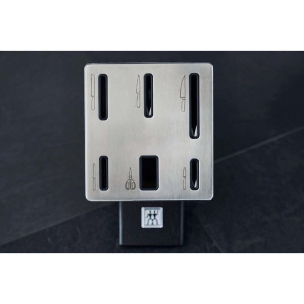 Набір ножів ZWILLING FOUR STAR з 5 штук у самозагострювальному блоці, чорний