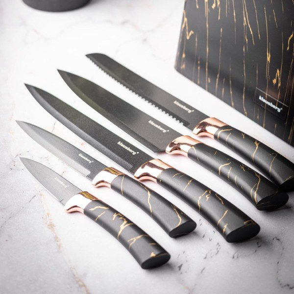 Набір кухонних ножів KLAUSBERG KB-7768 з 5 предметів