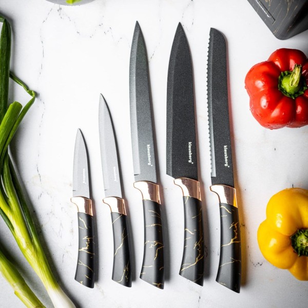 Набір кухонних ножів KLAUSBERG KB-7768 з 5 предметів