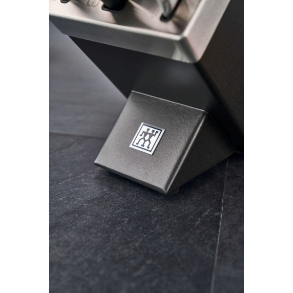 Набір ножів ZWILLING FOUR STAR з 5 штук у самозаточувальному блоці, сірий