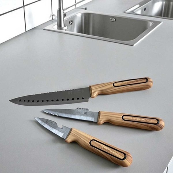 НАБІР КУХОННИХ НОЖІВ BERGNER BG-39420 CHARCOAL