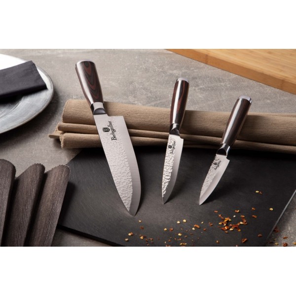 Набір із 3 ножів Berlinger Haus Shine Basalt BH-2486