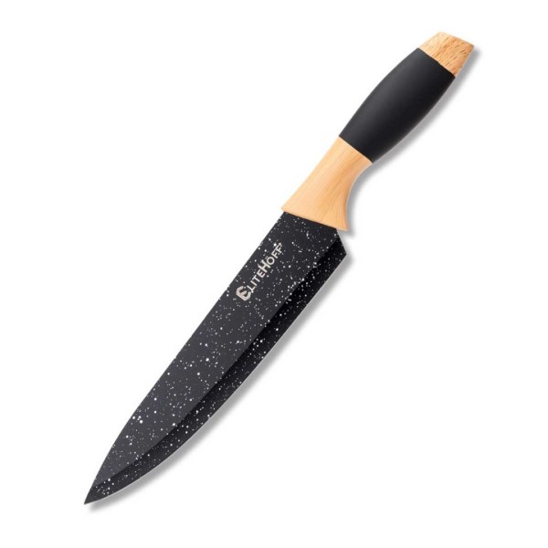 Zestaw noży kuchennych ELITEHOFF E-6267 (z ostrzałką)