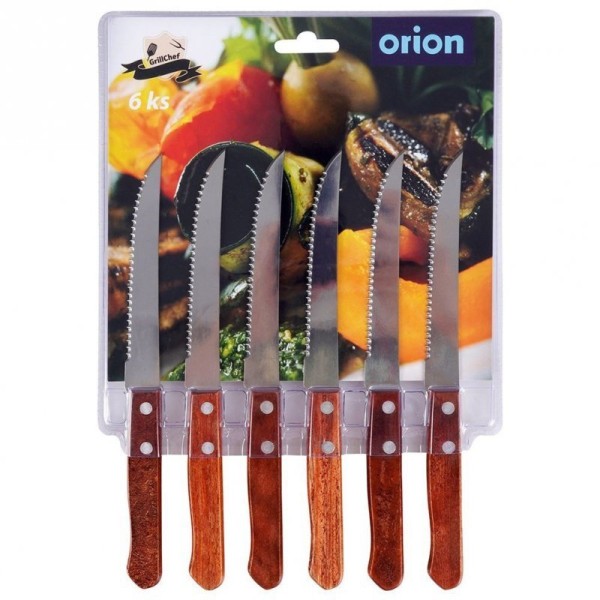 Zestaw noży do steków Orion 831102 (6 szt.)