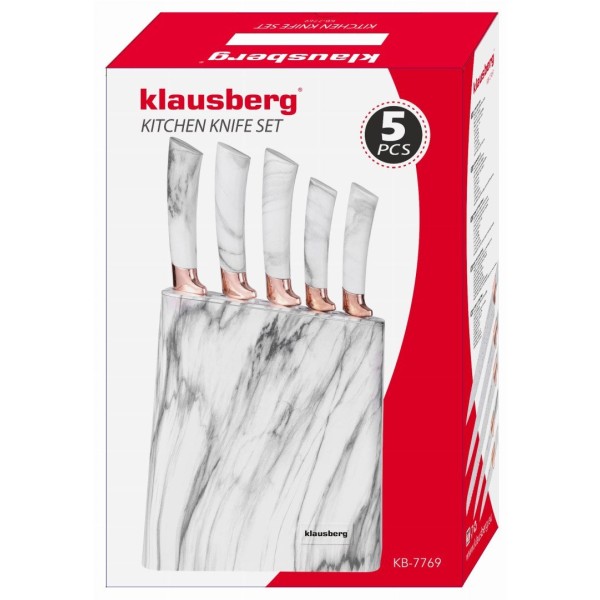 Zestaw noży kuchennych Klausberg KB-7769 (5 el.)