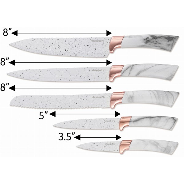 Zestaw noży kuchennych Klausberg KB-7769 (5 el.)