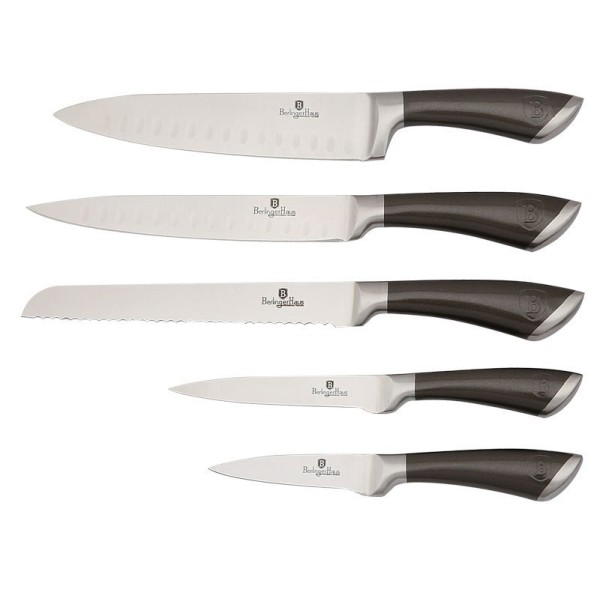 Zestaw noży Berlinger haus PASSION CARBON BH-2136 (6 elementów)