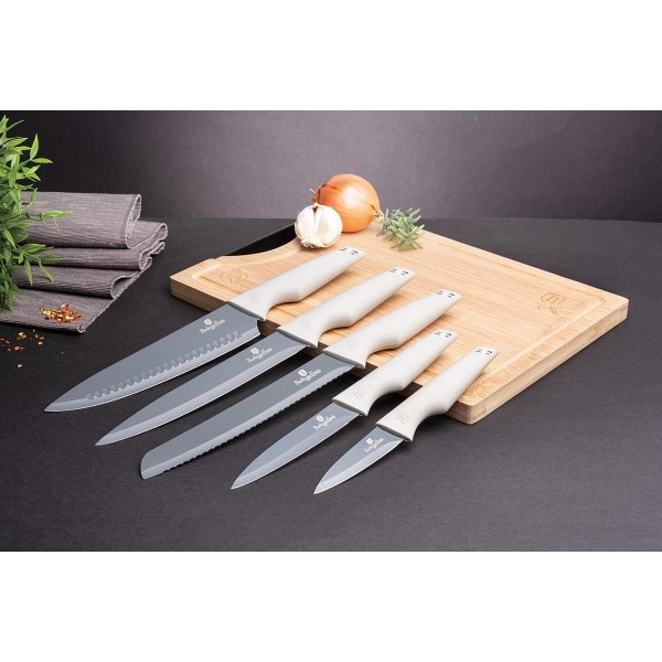 Zestaw noży z deską Berlinger haus ASPEN BH-2838 (6 elementów)