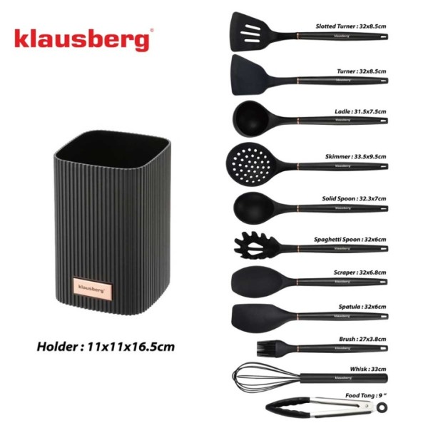 Zestaw przyborów kuchennych Klausberg KB-9011 (12 elementów)