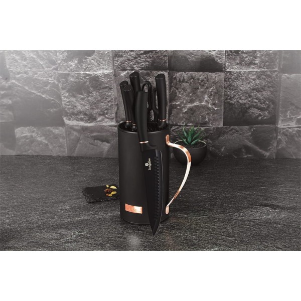 zestaw noży w stojaku Berlinger haus BH-2481 (7 elementów)