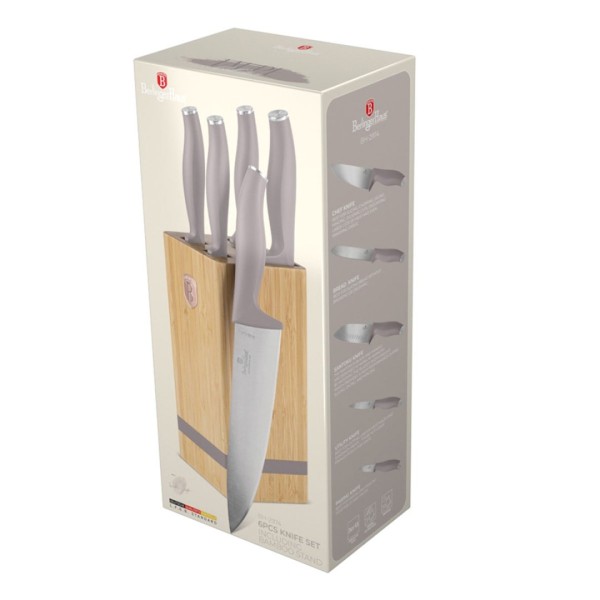 Zestaw noży Berlinger haus BH-2974 (blok bambusowy)