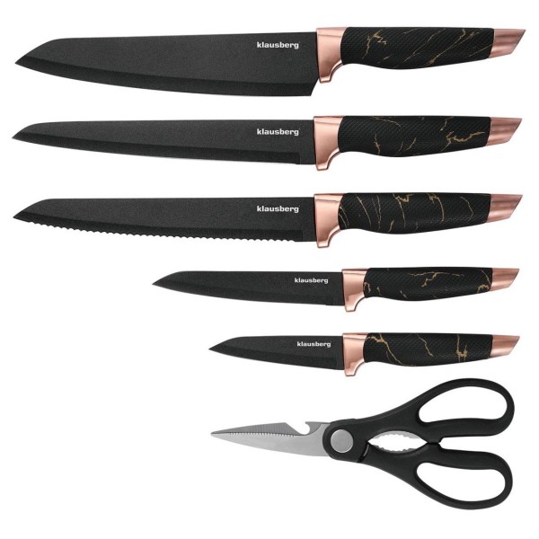 Zestaw noży kuchennych Klausberg KB-7770 (6 el.)