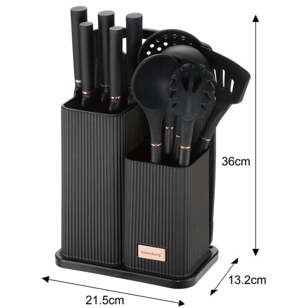 Zestaw noży kuchennych Klausberg KB-7835 (12 elementów)