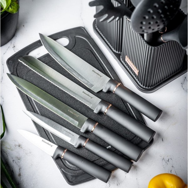 Zestaw noży kuchennych Klausberg KB-7835 (12 elementów)