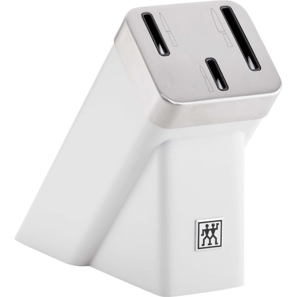 Zestaw 3 noży w bloku samoostrzącym Zwilling FOUR STAR (biały)