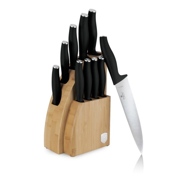 Набір з 9 бамбукових ножів BerlingerHaus Matte Black BH-2979