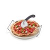 Zestaw: nóż do pizzy i kamień ze stojakiem Gefu DARIOSO (okrągły)