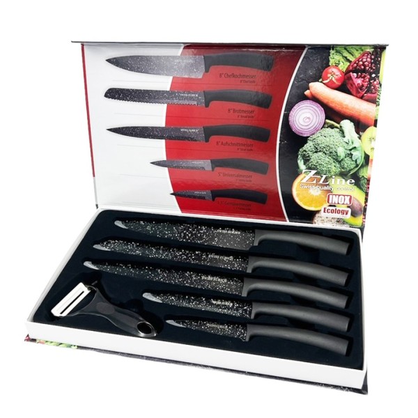 Zestaw noży kuchennych SWISS ZURICH SZ-1611 (6 elementów)