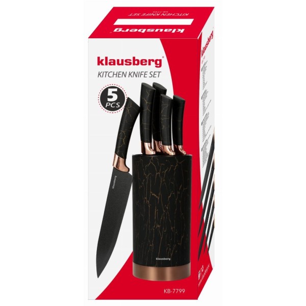 Zestaw noży kuchennych Klausberg KB-7799 (5 el.)