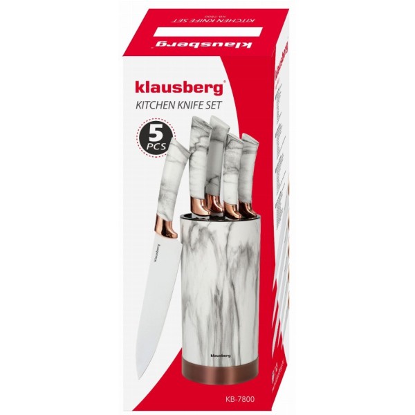 Zestaw noży kuchennych Klausberg KB-7800 (5 elementów)