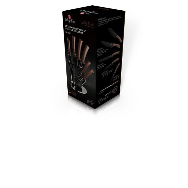 Zestaw noży w stojaku Berlinger haus BH-2561 (8 elementów)