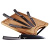 Zestaw noży z deską Berlinger haus CARBON PRO BH-2567 (6 elementów)