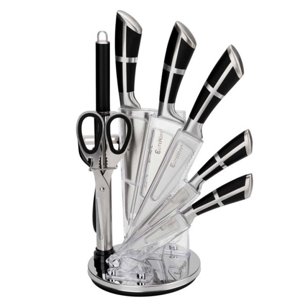 Zestaw noży kuchennych ELITEHOFF E-6262 (9 elementów)
