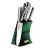 Zestaw noży w stojaku Berlinger haus EMERALD METALLIC LINE BH-2448 (6 elementów)