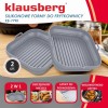 НАБІР СИЛІКОНОВИХ ВСТАВОК ДЛЯ ФРИТЮРНИЦІ БЕЗ ЖИРУ, 2 ШТУКИ, КВАДРАТНІ 20 СМ, СКЛАДНІ KLAUSBERG KB-7790