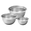 Zestaw misek Kinghoff KB-7388 (3 szt., stal z silikonową podstawą)