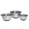 Zestaw misek Kinghoff KB-7388 (3 szt., stal z silikonową podstawą)