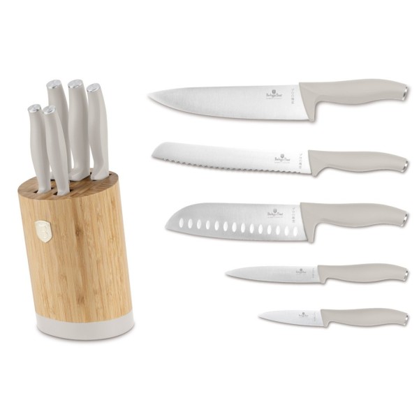 Набір з 5 бамбукових ножів BerlingerHaus Sahara BH-2755