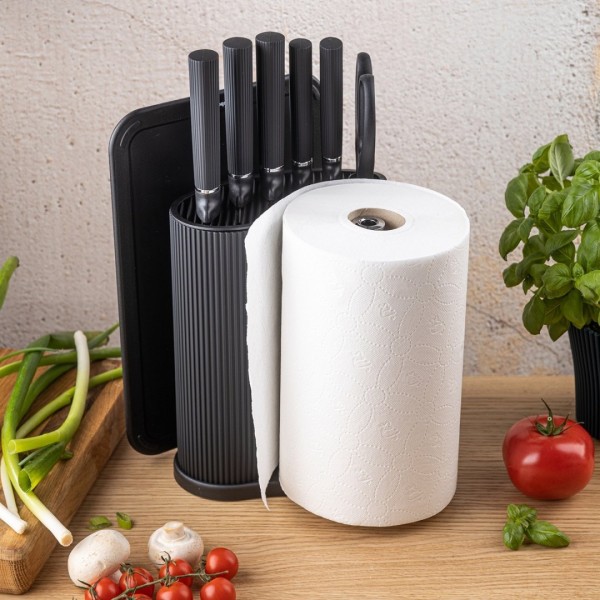 Zestaw noży kuchennych Klausberg KB-7978 (ze stojakiem i deską)