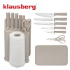 Zestaw noży kuchennych Klausberg KB-7979 (ze stojakiem i deską)
