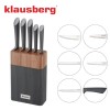 Zestaw noży kuchennych Klausberg KB-7979 (blok akacjowy)