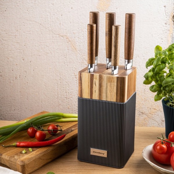 Набір ножів KLAUSBERG KB-7983 з акації