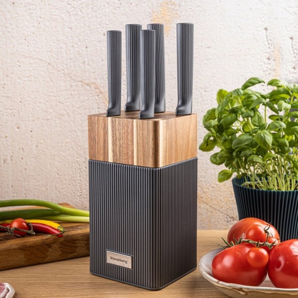 Набір ножів KLAUSBERG KB-7982 з акації