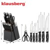 Zestaw noży kuchennych i do steków Klausberg KB-7985 (w bloku)