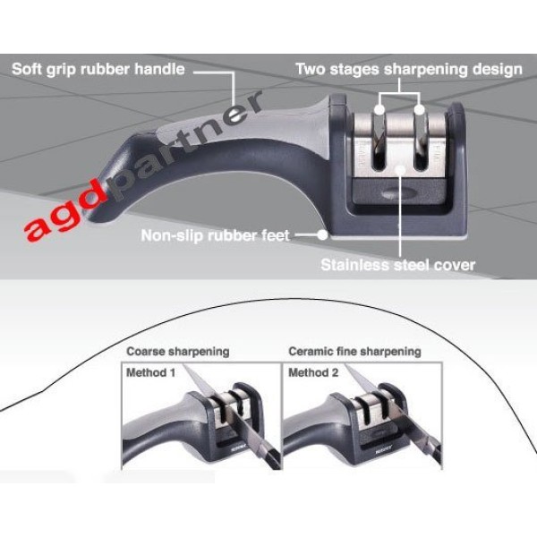 СТАЛЕВА ТОЧИЛКА ДЛЯ НОЖІВ KiNGHOFF KH-3420