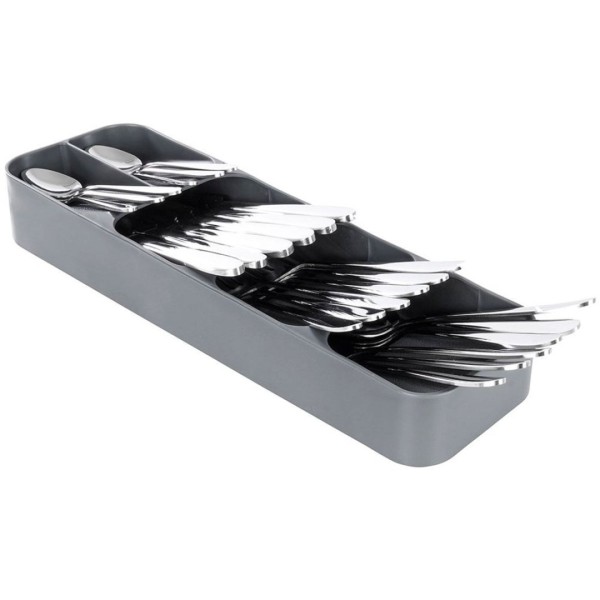 ОРГАНІЗАТОР ДЛЯ СТОЛОВИХ ПРИЛАДІВ, ВСТАВКА ДЛЯ ШУРМАШИНИ, сірий 229010-S