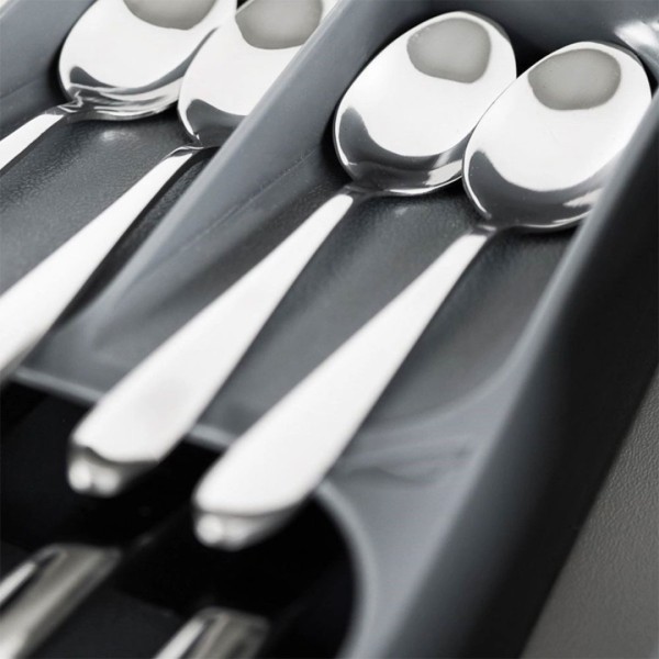 ОРГАНІЗАТОР ДЛЯ СТОЛОВИХ ПРИЛАДІВ, ВСТАВКА ДЛЯ ШУРМАШИНИ, сірий 229010-S